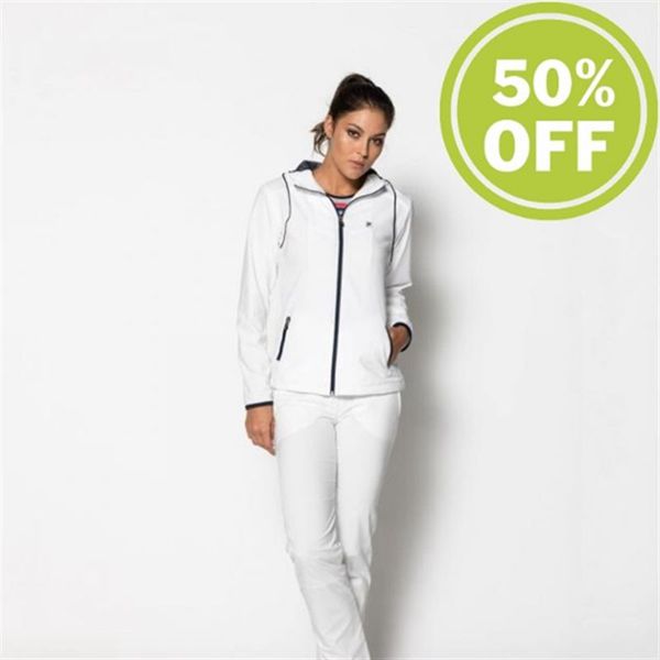 Chaquetas Rompevientos Fila Mujer Blancas - Wally Windbreaker - España 614792TXD